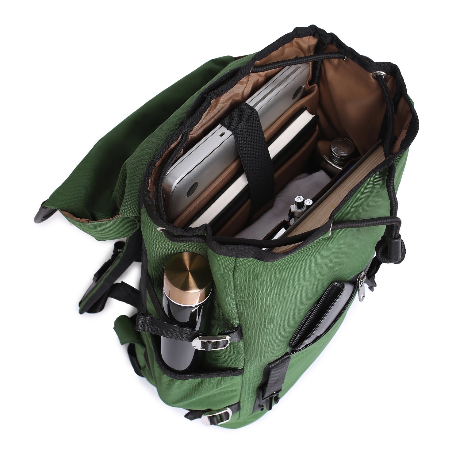 Rey Backpack - Stylish, High Capacity, and Secure with 16" Laptop Compartment - Byorp